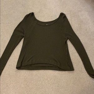 Cropped long sleeve